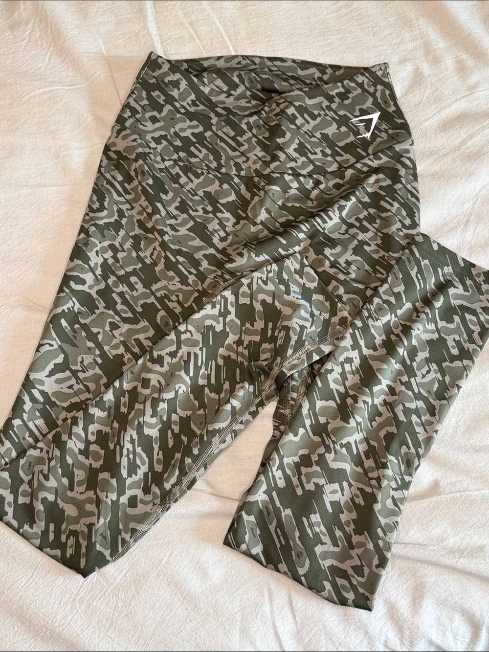 Gymshark Green Camo Leggings